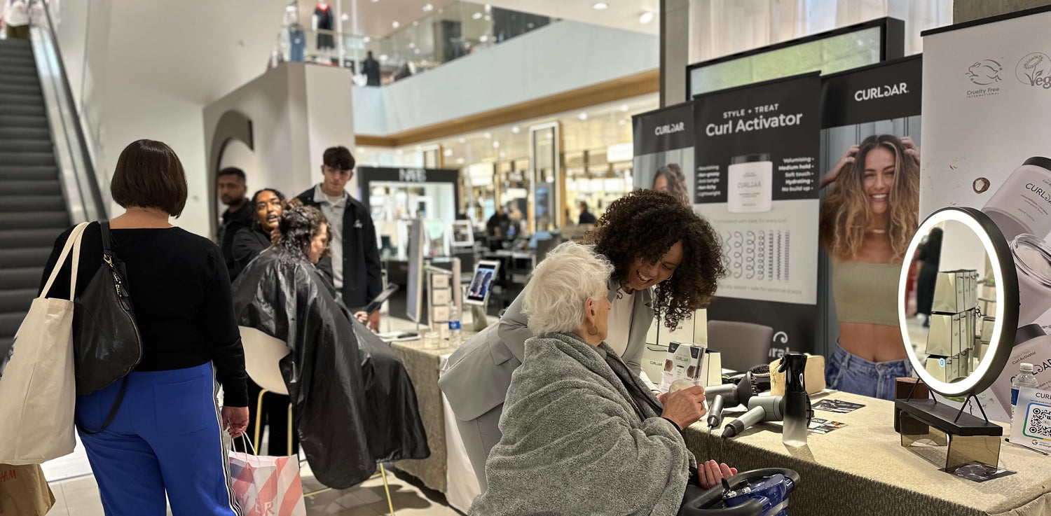 A Curl Revolution at John Lewis Leeds: Styling Over 100 Heads